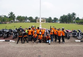 Bupati Bengkulu Selatan Mendapat Kunjungan Gabungan Komunitas Motor Harley Davidson 