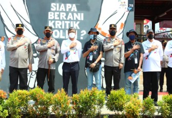 Kapolri Buka Festival Mural Bahayangkara, Sebagai Bukti Bahwa Kepolisian RI Menghormati Kebebasan Berekpresi