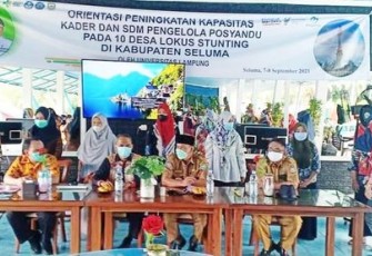 Sosialisasi Orientasi Peningkatan Kapasitas kader Dan SDM pengelola Posyandu
