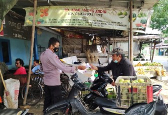  Patroli Dialogis Dengan Humanis Tegur Warga Tak Menggunakan Masker