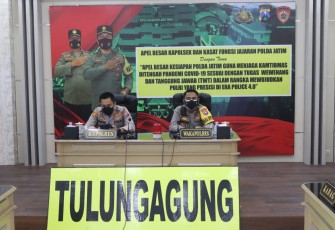 Polres Tulungagung Mengikuti Pelatihan Peningkatan Kemampuan Kapolsek dan Kasat se-Jatim
