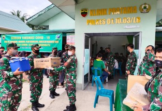 Polres Klaten Bersama Pemkab dan Kodim Gelar Vaksin Covid-19 Massal Menyasar 4800 Warga