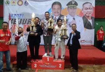 Atlet Ju-Jitsu Binaan Polres Kendal Sabet Dua Belas Medali Pada Kejurprov Ju-Jitsu Jateng 2021 Di Wonogiri