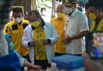 Golkar Sidoarjo Ikut Sukseskan Program Percepatan Vaksin