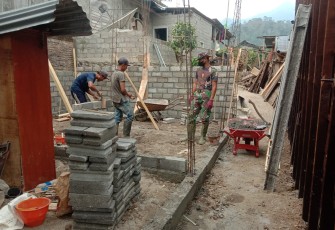 Pondasi Kokoh Batako Sasaran TMM 112 Kodim 0818