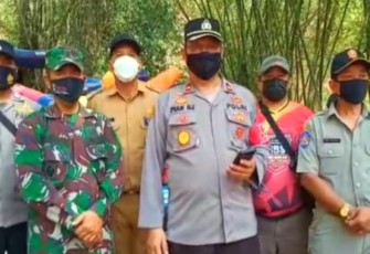 Giat Pantau Pengamanan Pembukaan "Cabor Arum Jeram Porkab 2021