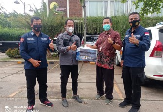 Humas Polres Kendal, PWI Kendal dan HIPMI Galang Dana Untuk Korban Erupsi Semeru