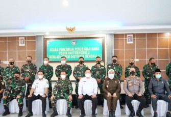  Wawali Berharap Kodim 0407 Kota Bengkulu Terus Bermitra dengan Pemkot