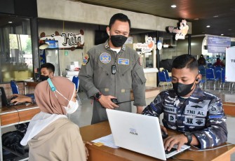 Serbuan Vaksinasi TNI AL Puspenerbal