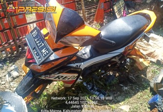 Kondisi Kendaraan Usai Lakalantas 