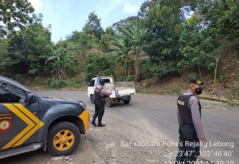 Polres Rejang Lebong Turunkan Patroli Rutin di Binduriang