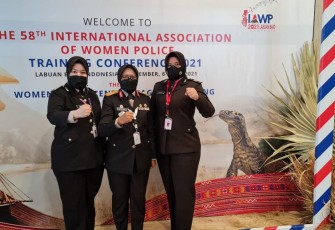 Polwan Polda Bengkulu Ikuti The 58th IAWP Training Conference