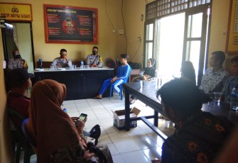Polsek Lubuk Pinang dan Sekolah, Mediasi Perkelahian Antar Pelajar