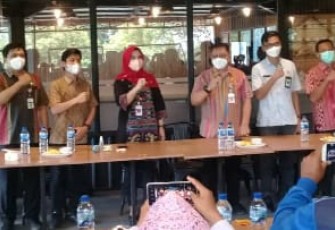 Silaturahmi Bupati Klaten dengan Wartawan di penghujung tahun 2021