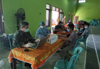 Serbuan Vaksin Nasional Kodim Wonosobo