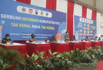 Serbuan Vaksinasi Massal Kabupaten Pati