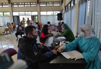 Pelaksanaan vaksinasi di wilayah Kodim Wonosobo