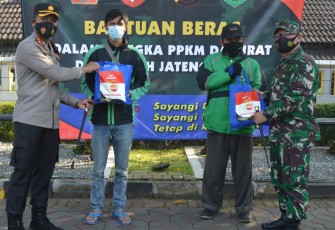 Serbuan Bantuan Sosial Berjuang Bersama Melawan Covid