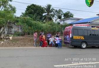 Polda Bengkulu Sediakan 13 Gerai Vaksin Diseluruh Provinsi Bengkulu