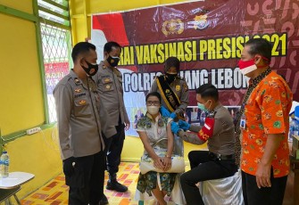  Polres Rejang Lebong Gelar Vaksin di Kampus AKN