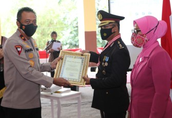 Ungkapan Terimakasih, Polda Bengkulu Gelar Wisuda Purna Bhakti