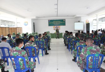 Kodim 1016 Palangka Raya Gelar Penyuluhan Hukum Bagi Personil Militer, PNS dan Persit