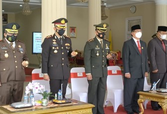 Kapolres Majalengka AKBP Edwin Affandi, Hadiri Upacara Peringati Hari Kesaktian Pancasila
