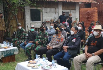 Kapolres Majalengka Bersama Forkopimda Hadiri Acara Pembukaan Pameran Triennalle TerraCotta