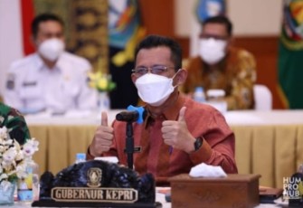 Pemprov Kepri Jadi Nominator Penerima Anugerah Tangguh Adhiwirasana  Strategi T3VAK SIREH Untuk Tangani Covid-19