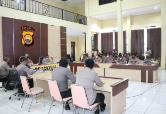 Beri Arahan Kepada Anggota Bertugas Diluar Struktur Polri, Kapolda: Jaga Nama Baik Polri