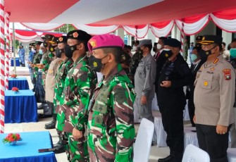Wadanlantamal IV Hadiri Upacara Peresmian Denhanud 477 Paskhas Natuna