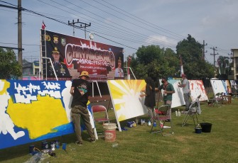 Bhayangkara Mural Festival 2021, 18 Tim “Bertarung” Rebut Piala Kapolda Bengkulu