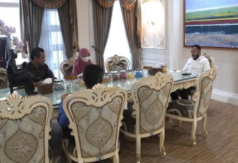 Suasana di Rumah Dinas Wali Kota Padang Panjang.