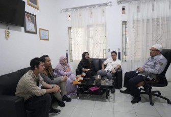  PT Paragon Corporation mengunjungi Dinas Komunikasi dan Informatika Kota Padang Panjang.