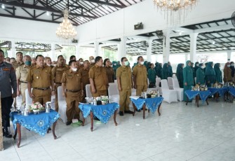 Sekretaris Daerah saat Buka Rapat Koordinasi Teknis PKK Kabupaten Asahan