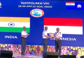 Bakamla RI ikuti pelatihan Natpolrex yang diselenggarakan oleh India Coast Guard (ICG), Jumat (22/4/2022).
