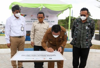 Gubernur Provinsi Kepulauan Riau Resmikan Taman Migas Tun Telani Dompak