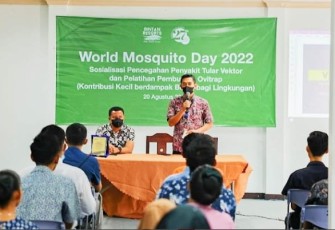 PT BRC saat Sosialisasi Pencegahan Tular Vektor di Lagoi, Bintan Resorts