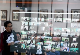 Mendes Halim yang akrab disapa Gus Halim dalam pidatonya di Jakarta, Jumat (7/10/2022).