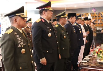 Panglima Koopsud ll saat Hadiri Peringatan Hari Kesaktian Pancasila di Kantor Gubernur Sulsel
