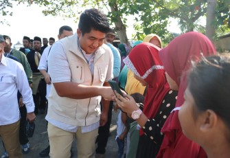 Peresmian jalan Lingkar Pangkil dan Mantang