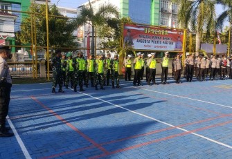 Kodim 0801/Pacitan Sinergi Dengan Polres Pacitan untuk Pengamanan Peringatan 1 Abad PSHT