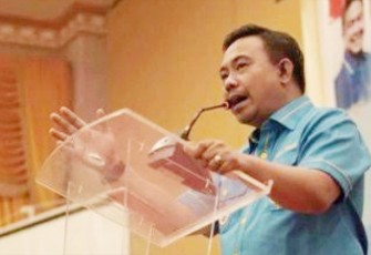 Ketua Umum DPP KNPI Haris Pertama