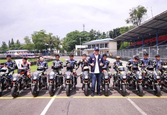 Bamsoet saat Buka Seri ke-4 FIM MiniGP Indonesia Series 2022 di Sentul, Bogor, Minggu (25/9/22).