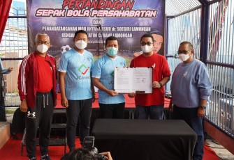 Penandatanganan PKS antara Bank Jatim dengan RSUD dr. Soegiri dan BUMDes