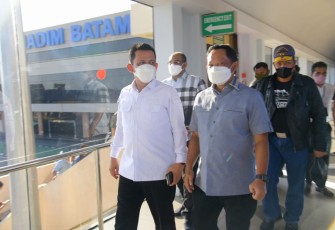 Mendagri RI  Muhammad Tito Karnavian kembali bertolak ke Jakarta