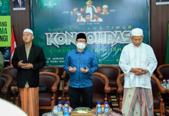 Perwakilan para Gus di Jawa Timur menggelar pertemuan sepakat dukung Muhaimin Iskandar maju sebagai calon Presiden pada Pemilu 2024 mendatang