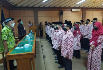 Pelantikan Ketua Umum BADKO TKA-TPA DIY Periode 2021-2025
