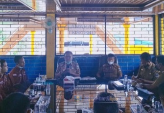 Audiensi Pemkab Pesibar dengan BAIN-HAM RI, di Kantor Bupati, Villa Repong Ramdo, Pesisir Tengah 