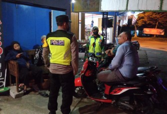 Polsek Cepiring Gelar Patroli Pendisiplinan Prokes